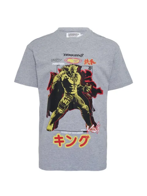 W/STUDIO printed T-shirt Grey T016