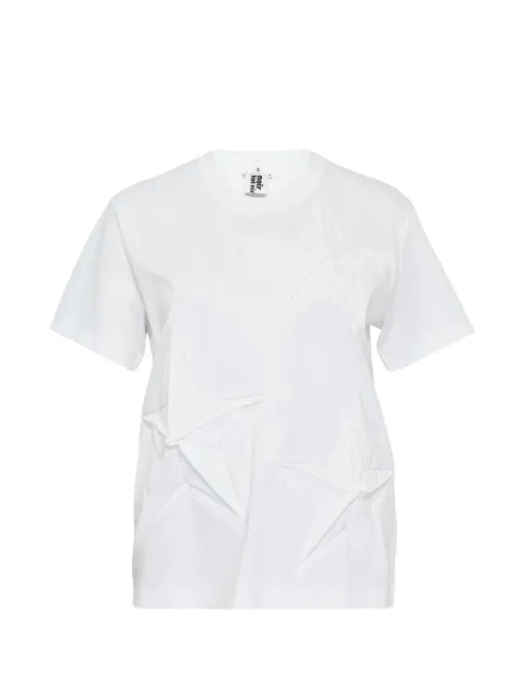 Noir Kei Ninomiya x Comme Des Garçons star-detail T-shirt White 3QT006
