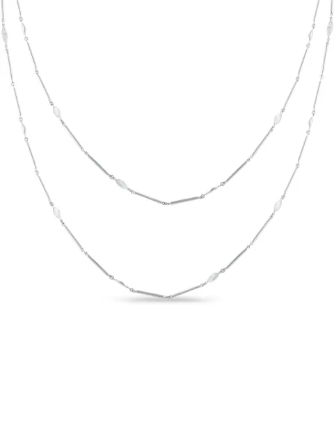 LB Exclusive diamond necklace Silver MF22012726