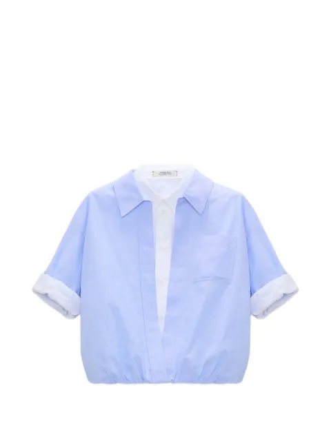 Dorothee Schumacher pocket short-sleeved shirt Blue 261448516