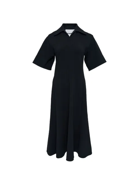 Jil Sander short-sleeve dress Black J02CT0565J20340