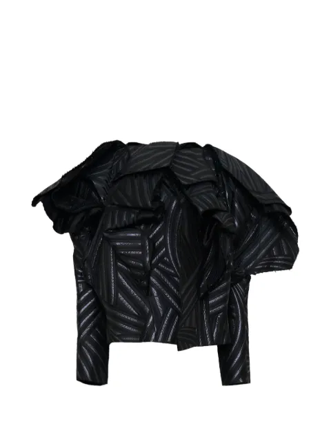 Comme Des Garçons quilted patchwork jacket Black GQJ011