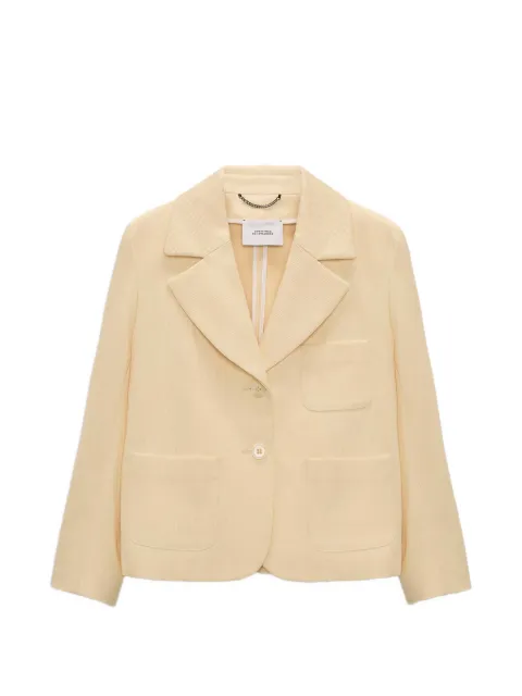 Dorothee Schumacher pocket single-breasted jacket Neutrals 261440202