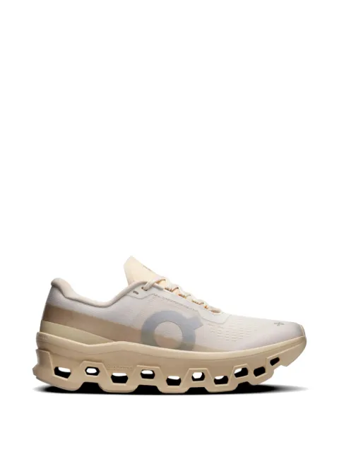 On Cloudmonster logo-print sneakers Neutrals 3WF30484910