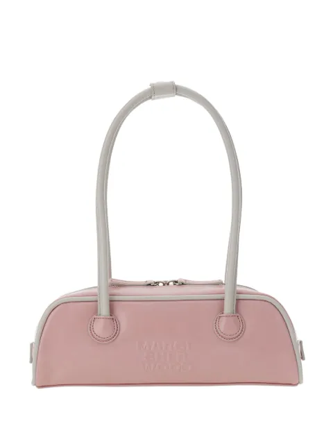 Marge Sherwood mini Piping embossed shoulder bag Pink GG057663BABYPINKLIGHTGREYCRINKLE