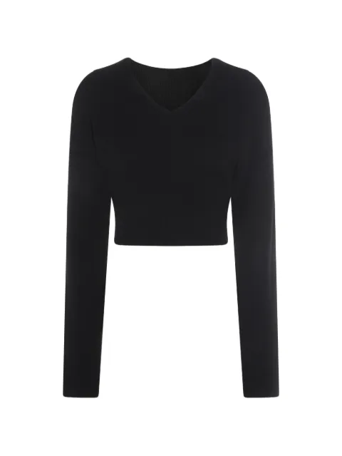 Rick Owens V-neck T-shirt Black RP01F6634KWVH