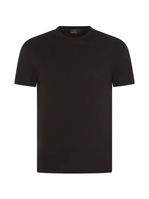Zanone cotton T-shirt Brown 815214ZG380