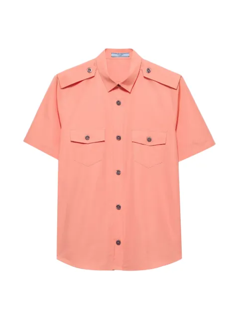Prada cotton poplin shirt Pink P432JSOOO1XV2