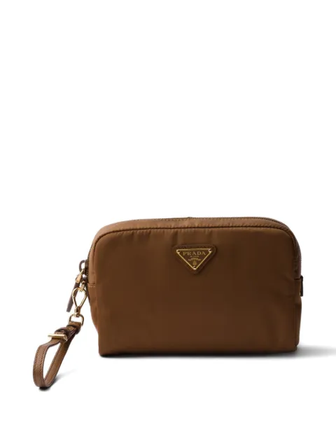 Prada small Re-Nylon pouch Brown 1NS021R067