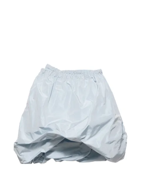 Prada elastic-waist mini skirt Blue P136ISOOO18LNF
