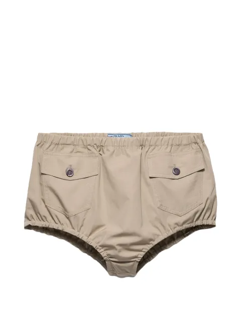Prada poplin shorts Neutrals SP6630SOOO1XV2