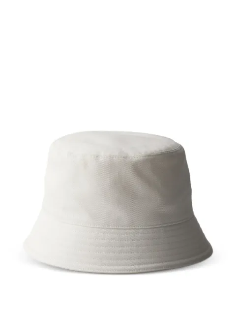 Prada drill bucket hat Neutrals 1HC1372GB4