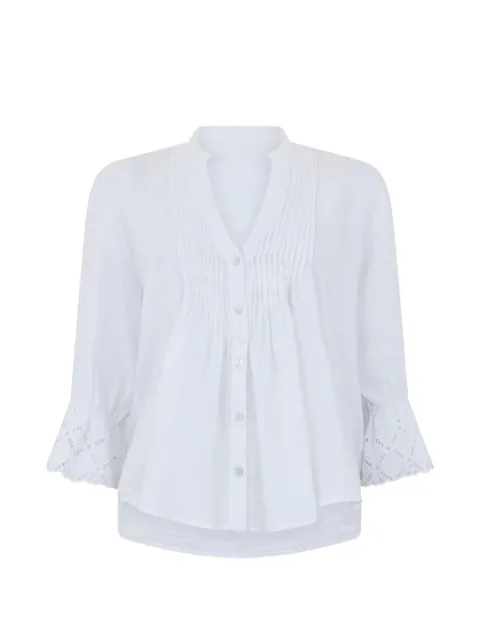 120% Lino buttoned shirt White 33ALIW1PKV0000115000