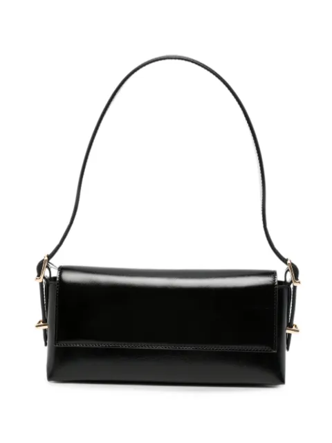 SIMKHAI Atlas Moto leather shoulder bag Black 426H451LEA