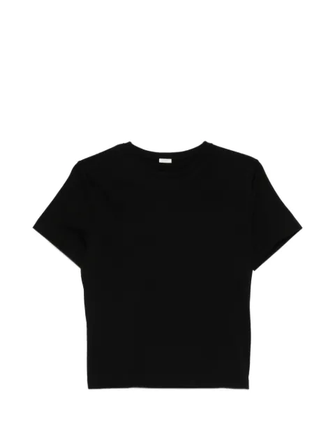 Amomento round-neck T-shirt Black AM26SSW01TS