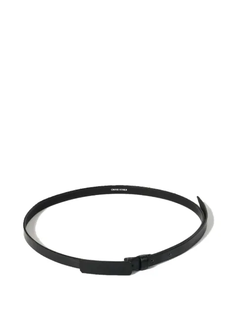 Omar Afridi buckle belt Black OAAW25ACC10101