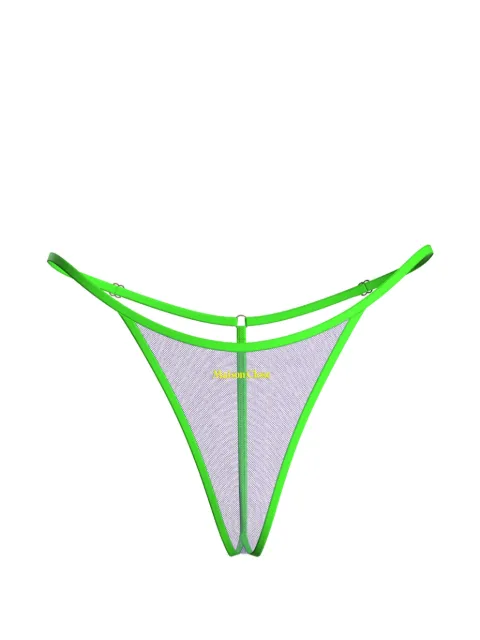 Maison Close Panorama micro thong Purple 564480