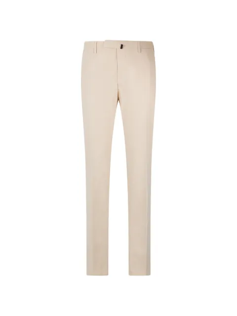 Incotex button-detail trousers Neutrals 1W003090475