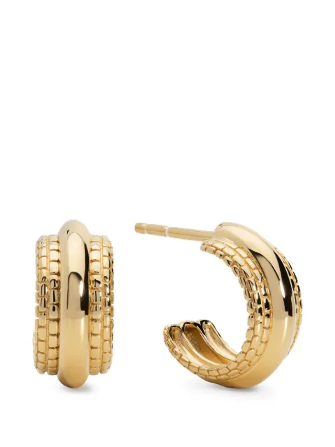 Monica Vinader Heirloom Bold huggie earrings Gold GPEAHRLSNON