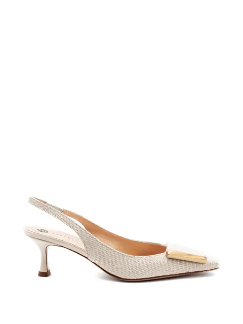 Roberto Festa Arienne canvas sandals Neutrals ARIENNESASSO