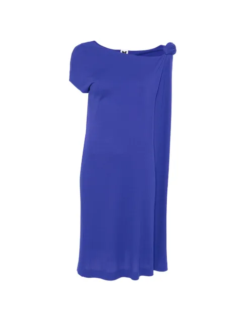 Missoni Pre-Owned 2000s knot-detail midi dress Purple MI280ANP