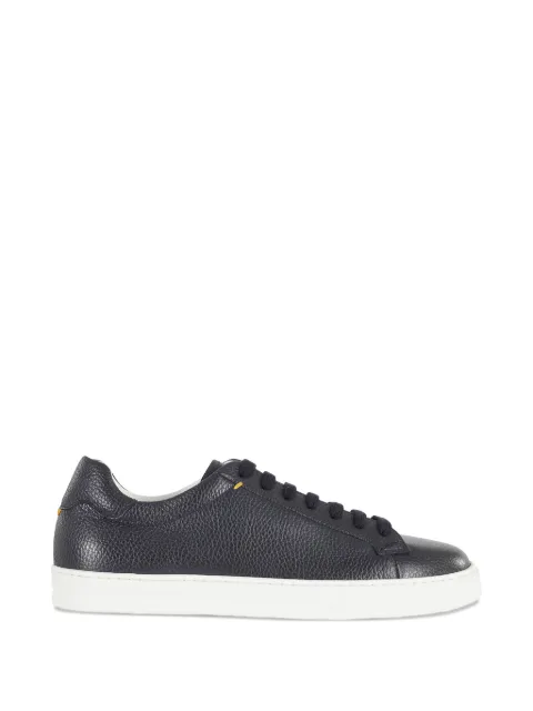 Doucal's leather lace-up sneakers Blue DU3552SPENUF235098