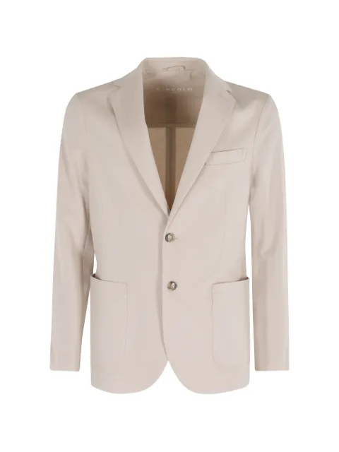 Circolo 1901 patch-pocket blazer Neutrals CN5174098