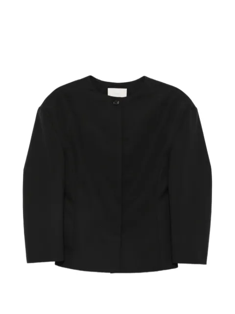 Amomento button-up jacket Black AM26SSW02JK