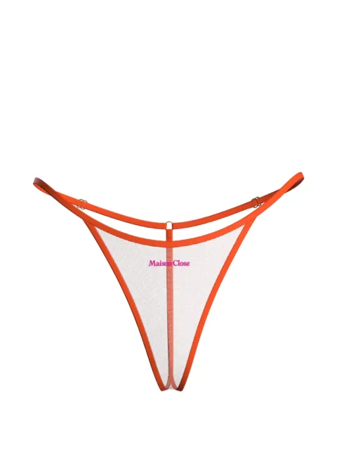 Maison Close Panorama micro thong Neutrals 564495
