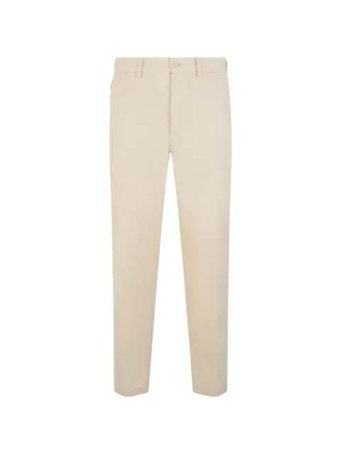BOSS button-fastening trousers Neutrals 50543945
