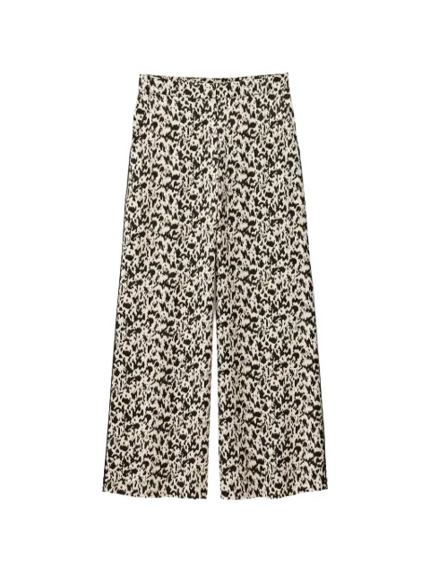 Ba&Sh Plyde printed wide-leg trousers Neutrals 1E26PLYD