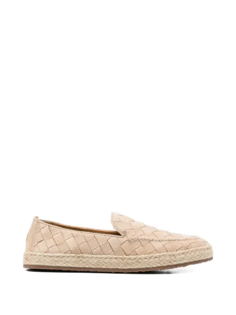 Henderson Baracco Tahiti suede flat espadrilles Neutrals TAHITIS1