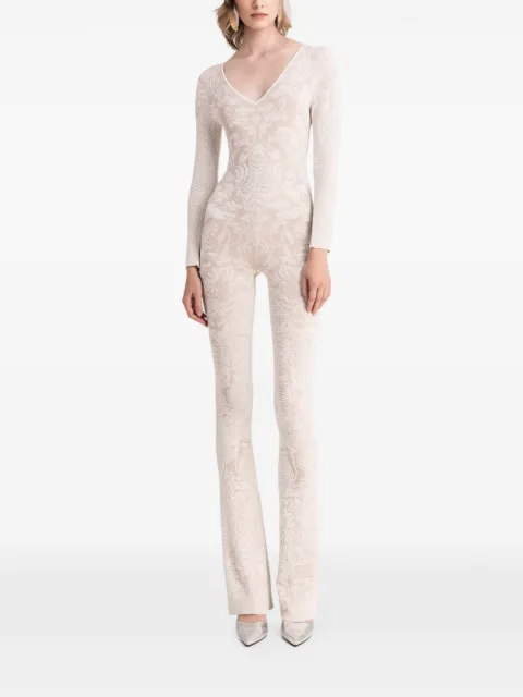 Gemy Maalouf long-sleeves jumpsuit Neutrals LPS247290JMP