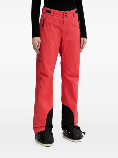 Oakley Canopy zip-pocket ski trousers Red FOA500826