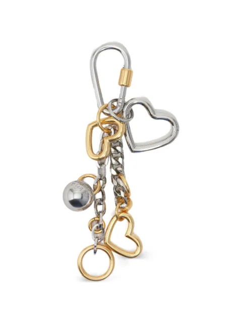 BIMBA Y LOLA heart-charm keyring Silver 261BALL2810007