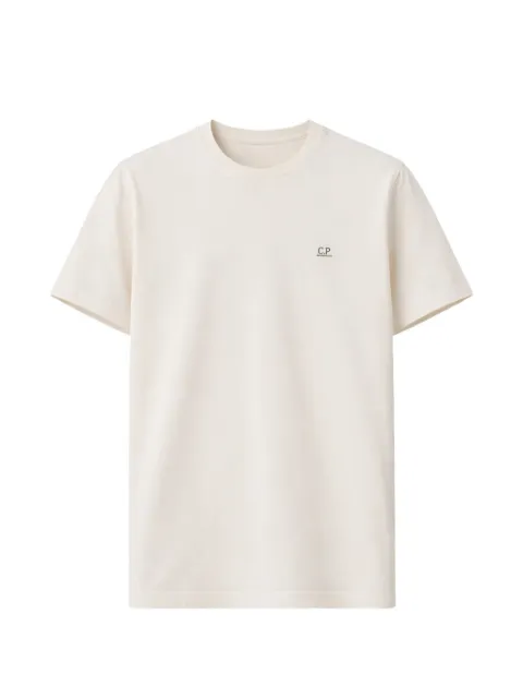 C.P. Company goggle-print short-sleeve T-shirt White 20CMTS725A005100W114