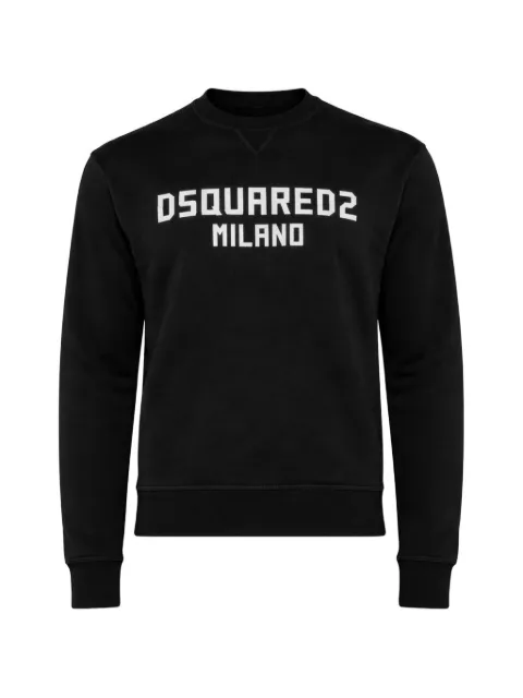 DSQUARED2 logo-print trousers set Black S74FZ0070D25015