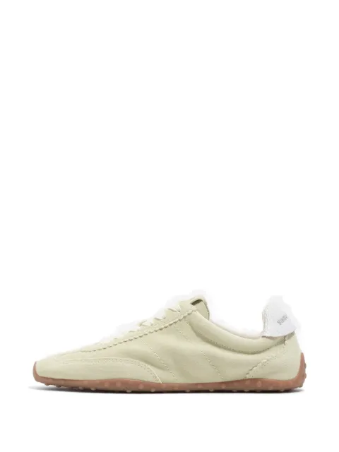 BIMBA Y LOLA yellow suede and nylon 13 29 sneakers Yellow 261BZ1329