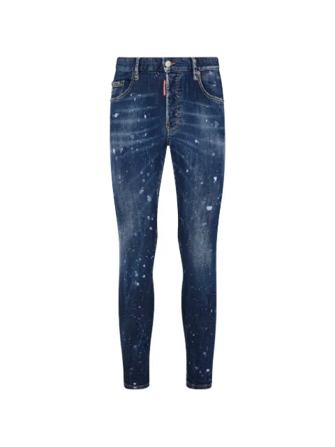 DSQUARED2 slim-fit trousers Blue S74LB1437S30805