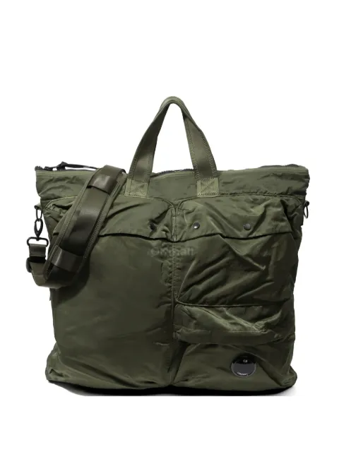 C.P. Company nylon B tote bag Green 20CMAC042A005269G683