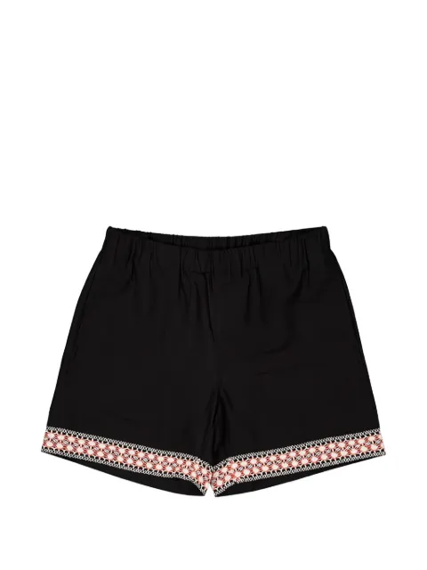 Homme braided shorts Black S009T