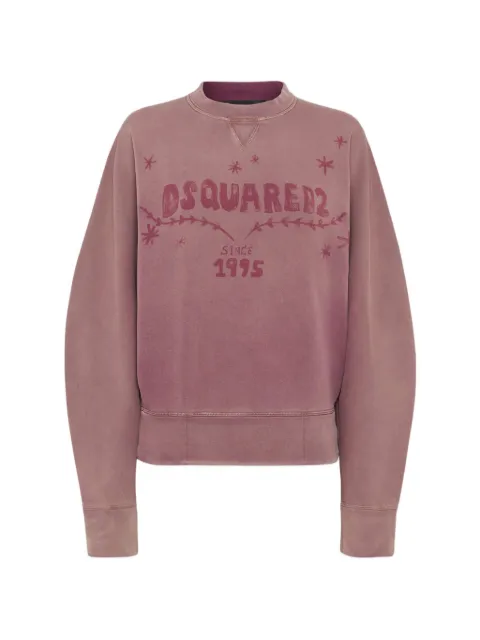 DSQUARED2 embroidered sweatshirt Pink S75GU0589S25030