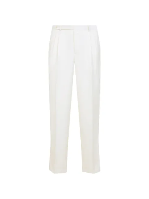 Brioni pleated trousers Neutrals RPAI0LOCA61