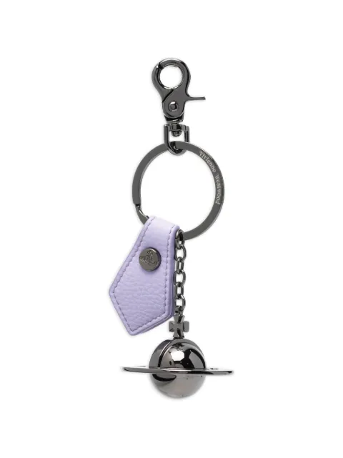 Vivienne Westwood 3D Orb lilac keyring Black 8203011IUOM0014