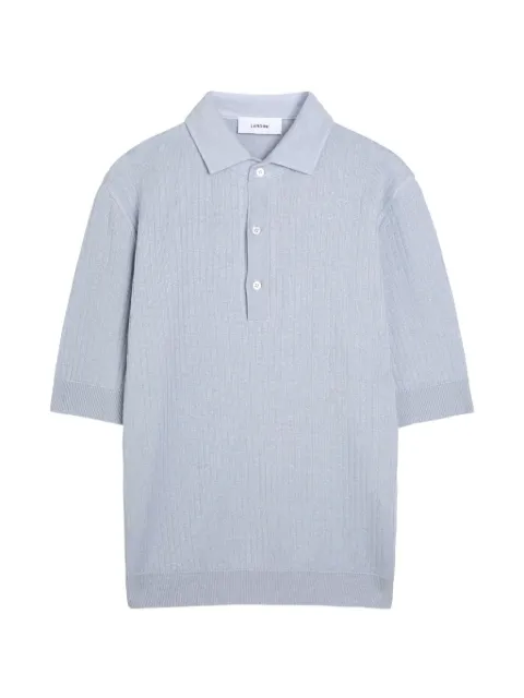 Lardini buttoned polo shirt Blue CNLPMC90A