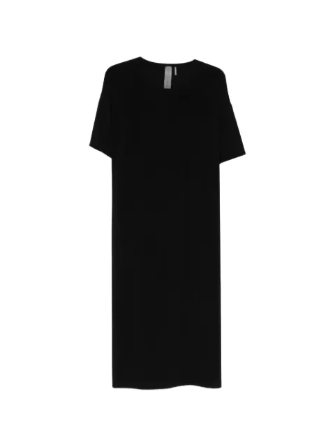 Norma Kamali short-sleeve midi dress Black KK4253PLT07001
