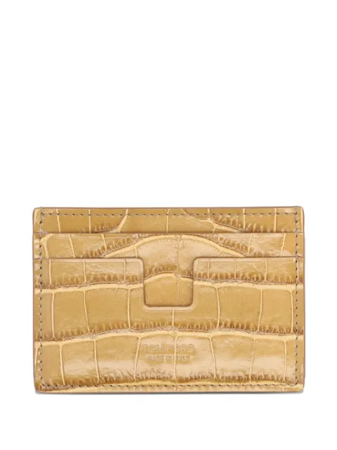 TOM FORD leather card holder Neutrals Y0232LCL439SJCA