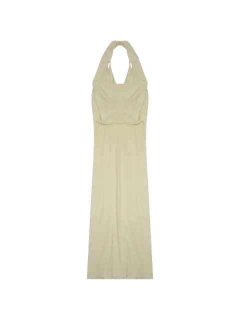 Alysi silk midi dress Yellow 116330