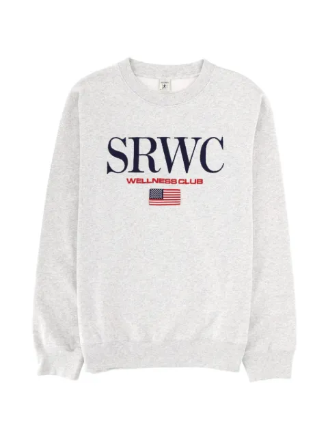 Sporty & Rich embroidered-logo sweatshirt Grey ST07163177GY03