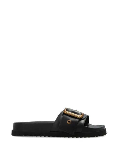 AllSaints Ellie buckle sandals Black W038FE